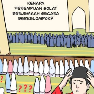 Sengaja Biar Saf Terputus, Jemaah Wanita Dikritik Solat Berkelompok Sebab Berebut Kipas Dan Aircond