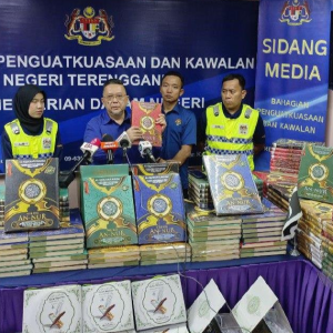 KDN Rampas 4,320 Naskhah Al-Quran Tanpa Kelulusan