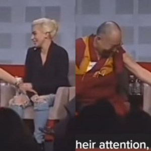 Dalai Lama Sekali Lagi Dikecam, Video Lama Papar Sentuh Lutut Lady Gaga Tular