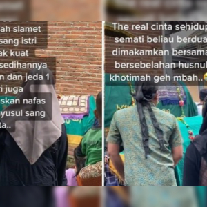 Cinta Sehidup Semati, Isteri Sedih Sampai Pengsan Dan Meninggal Sejam Lepas Suami 'Pergi'