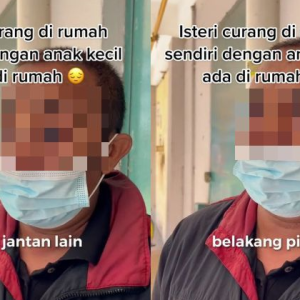 Isteri Sorok Jantan Belakang Pintu, Duda Sampai Hutang Ceti Nak Besarkan 3 Anak