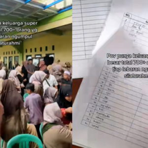 700 Ahli Keluarga Berkumpul Untuk Raya, Terlampau Ramai Sampai Tak Kenal Saudara