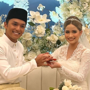 Tak Ada Dulang Hantaran Langsung, Aiman Tino Sah Bergelar Suami Che Syarah