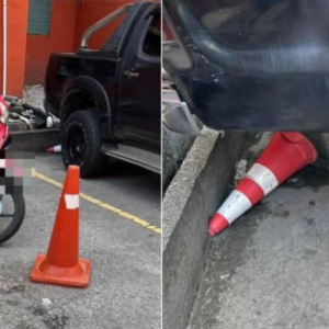 Lagi Orang Flat Cop Parkir, Nak Datang Beraya Pun Susah