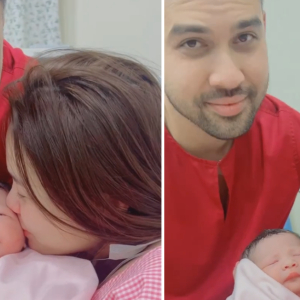 Shariq Dah Jadi Abang, Emma Maembong Selamat Lahirkan Baby Boy!