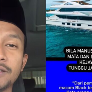 “Kenapa Iri Hati Dengan Anak Melayu” - Black Jawab Tuduhan Beli Kapal Mewah Hasil Wang Haram