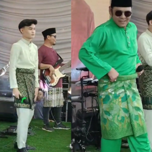 Gaya Tendang Kaki Sebiji! Duet Nyanyi Lagu ‘Gadis Melayu’, Zaki Dipuji Lebih Jamal Dari Jamal