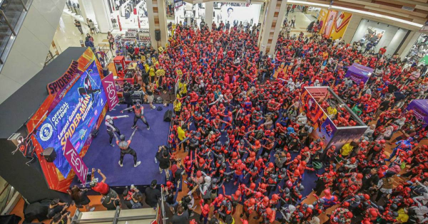 Malaysia Lakar Sejarah, Pecah Guinness World Records Pertemuan Dalam Kostum Spider-Man Terbesar