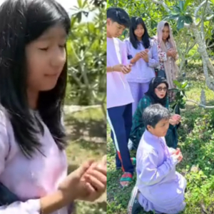 Keluarga Kak KM Dicemuh Lagi, Ziarah Kubur Bapa Pun Tak Insaf Tudung Tak Pakai