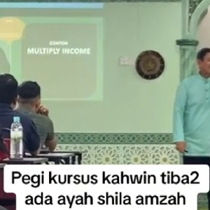 Netizen Pelik ND Lala Muncul Bagi Ceramah 'Multiply Income' Di Kursus Kahwin, Macam Tak Kena Je