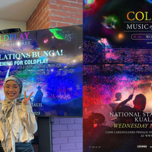 2 Bulan Bunga Isme Simpan Rahsia Bakal Buat Persembahan Pembukaan Konsert Coldplay