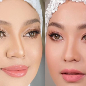 'Awning Aku Tu Lace Meja' - Netizen Perli MUA Bellaz Tiru Make Up Nikah Janna Nick