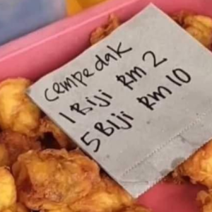 Terkejut 'Beruk' Tengok Sebiji Cempedak Goreng Dijual RM2