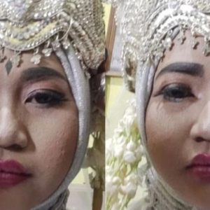 Bayar Jurusolek RM7,758 Tapi Hasilnya ‘Ke Laut’, Pengantin Luah Rasa Sedih Di Media Sosial