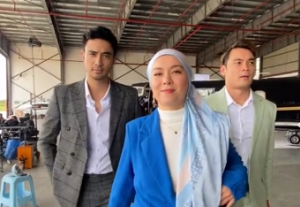 Tak Berkelip Mata Tengok Siti Saleha Catwalk Dengan Aiman Hakim Redza Dan Hisyam Hamid