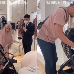 Suami Hadiahkan 'Stroller' RM23,000 Untuk Isteri Mengidam, Netizen Kata Harga Dah Boleh Beli Axia Rahmah