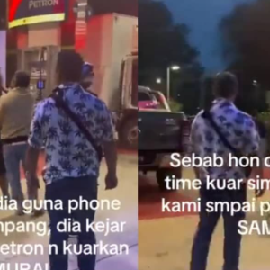 "Sebab Hon Dia Guna Phone Masa Keluar Simpang, Dia Kejar Sampai Petron Dan Keluarkan Samurai"