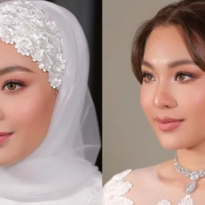 Alha Alfa Berguru Dengan MUA Kahwin Janna Nick "Kalau Mixed Arab, Mamak, India Lupakan La Makeup Look Ni Ya"