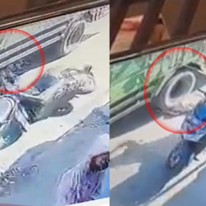 Ditinggal Atas Motor Ketika Kakak Masuk Kedai, Budak Perempuan 3 Tahun Maut Dilenyek Lori