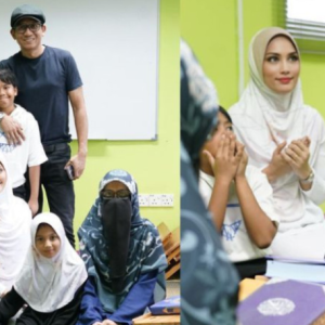 Fasha Sandha Teruja Anak Perempuan Dah Naik Baca Al-Quran, Jejai Pun Datang Raikan Bersama