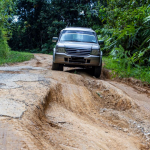 Beranak Tengah Hutan Akibat Terhentak Jalan Tak Rata