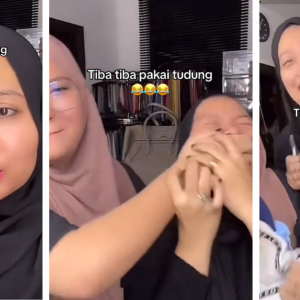 ‘Setepek Kak Long Kena!’ - Padah Membahan Melveen Tiba-Tiba Bertudung Sampai Syafiqah Terjatuh