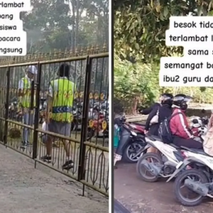 Guru Dan Staf Dikunci Di Luar Pagar Sebab Lambat Datang Sekolah