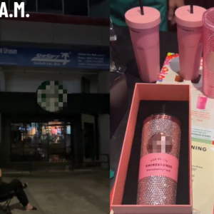 Gigih Beratur 7 Jam Sejak 1.30 Pagi Semata-Mata Nak Rebut Beli Tumbler Blackpink