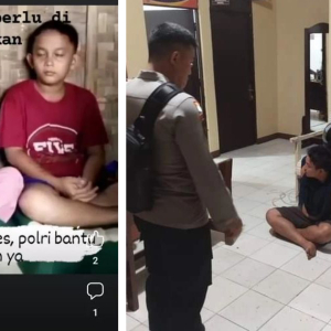 Dua Kanak-kanak Rayu Jokowi, Polis Tangkap Bapa Lari Selepas Bunuh Ibu