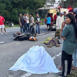 Pelajar Tingkatan 5 Pulang Dari Surau Maut Bertembung Dengan Motosikal Warga Emas