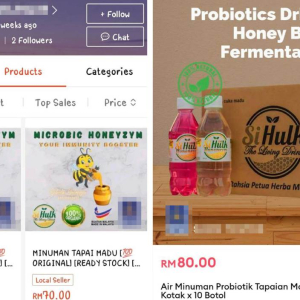 Air Minuman SiHulk Masih Dijual 'Online', Konon Boleh Sembuhkan Pelbagai Penyakit