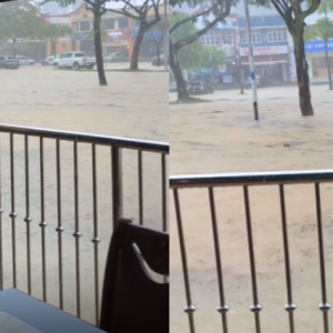 Kawasan Seksyen 13 Di Shah Alam Dilanda Banjir, Sungai Di Batu 3 Lepasi Paras Amaran