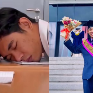 Pelajar Universiti Kaki Tidur Dalam Kelas, Tup-Tup Dapat Anugerah Naib Canselor