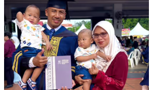 Abang Axia Tak Gelabah Kahwin Lain Walaupun 6 Tahun Kahwin Tiada Anak! Akhirnya Dapat Bayi Kembar Dan Berjaya Lulus Master