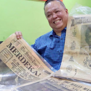 Bekas Guru Tolak Tawaran RM5,000 Jual Surat Khabar Malaya Merdeka Cetakan 31 Ogos 1957