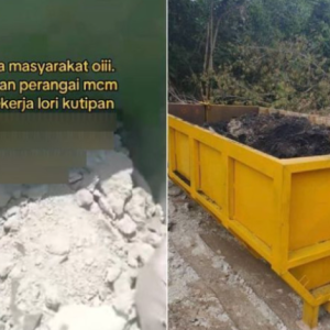 Pengutip Sampah Panas Hati- Tuan Rumah Kedekut Nak Ambil Tong Roro, Humban Sisa Binaan Dalam Tong Sampah Awam