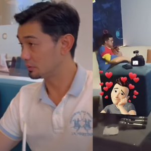 Bagi Emoji Dilamun Cinta- Farid Kamil Intai Dan Rakam Diana Danielle Dari Luar Studio, Siap Duduk Bersebelahan