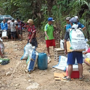 Penduduk Salinatan Hampir Terputus Bekalan Makanan Akibat Tanah Runtuh, Jambatan Rosak