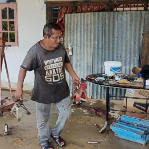 Pemilik Bengkel Kereta Kerugian RM4,000 Akibat Banjir