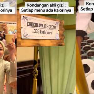 Pakar Pemakanan Kahwin, Letak Jumlah Kalori Setiap Hidangan