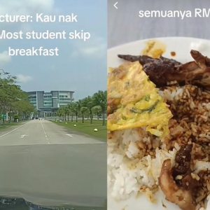 Ayam Seketul, Telur Dadar Dan Teh RM9,- Mahal Sangat, Pensyarah Sayu Pelajar Catu Makan Sehari Sekali