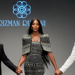 Naomi Campbell Gayakan Busana Rekaan Rizman Ruzaini Di Dubai