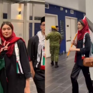 Fazura Dan Mimi Lana Turun Perhimpunan Malaysia Bersama Palestin, "Kering Air Mata Lihat Penderitaan Anak-Anak Gaza"