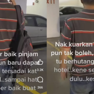 Sadis Bagi Kawan Pinjam Kereta Dua Tahun, Habis Tersadai Di Parkir Hotel- Nak Ambil Kena Bayar Dulu