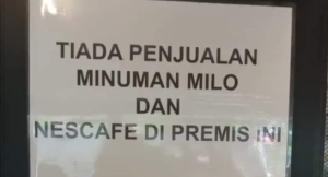 Tak Sokong Israel, Peniaga Kedai Makan Di Malaysia Dipuji Henti Jual Air Milo Dan Nescafe