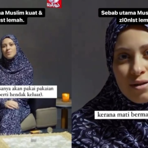 Wanita Palestin Sentiasa Tidur Pakai Telekung, Kalau Mati Dibom Aurat Masih Terjaga