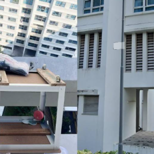 Pembantu Rumah Mengamuk, Lempar Perabot Dari Tingkat 20 Apartment