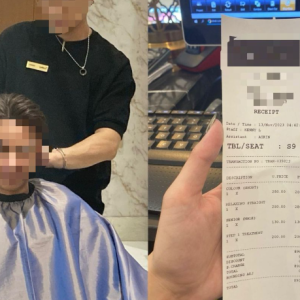 Lelaki Cabut Lari Lepas Kena Caj RM890 Di Salon Rambut Bukit Bintang