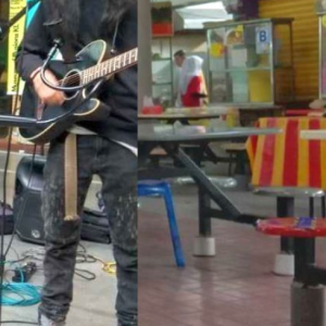 Pelanggan Rimas Dengar Muzik Masa Makan, Rosak Mood Busker Menyanyi Dalam Kedai