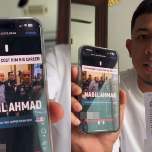 Scammer Sunting Foto Nabil Ahmad, Perdaya Orang Ramai Buat Pelaburan